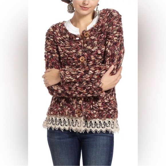 Anthropologie Women’s Knit Sweater Size S - Picture 4 of 4